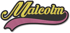 Name Back Patches