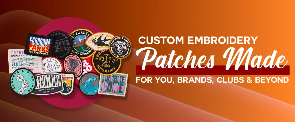 Custom Embroidery Patches Made For You Brands Clubs and Beyond