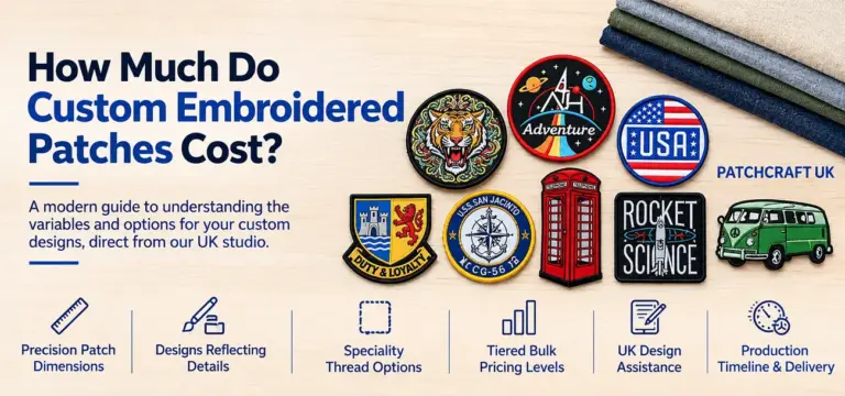 How Much Do Custom Embroidered Patches Cost