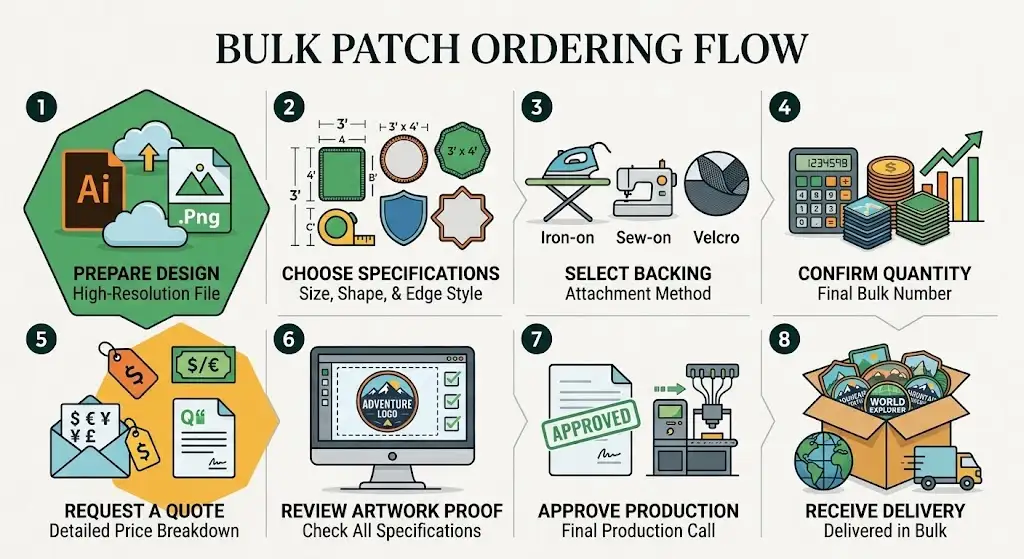 Bulk Patch Ordering Flow