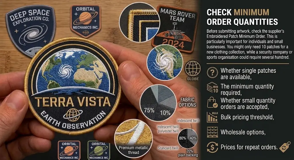 Check Minimum Order Quantities
