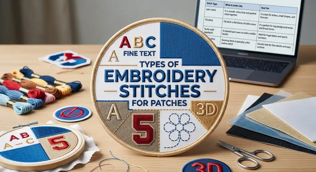 Different Types of Patches Used in Embroidery
