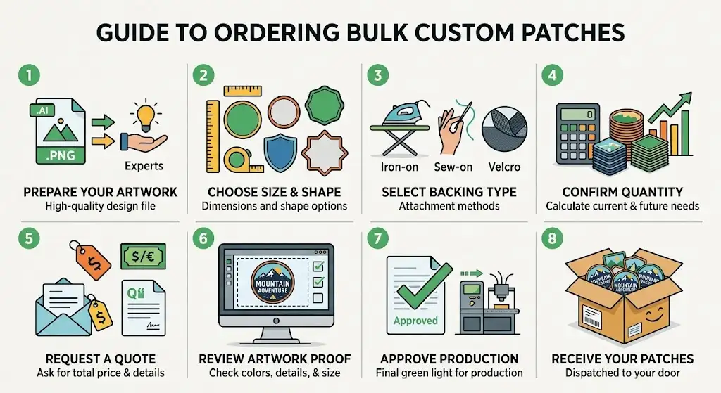 Guide To Ordering Bulk Custom Patches
